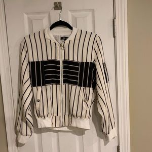 Double Play Striped Jacket (EUC)
